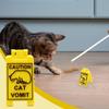 Cat Vomit Sign Funny Creative Dog Cat Vomit Caution Sign Cat Vomit And Cat Urine Attention Sign For Cat Lovers Pet Supplies