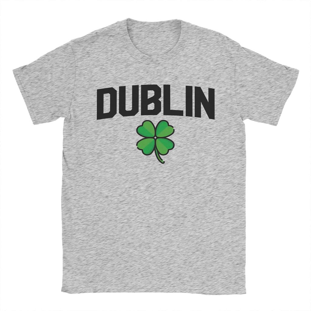 Funny Irish Dublin Ireland Tshirts Unisex Crew Neck 100 Cotton T Shirts Short Sleeve Tees Summer Clothing