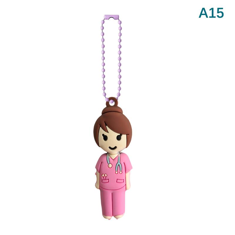 Ampoule Bottle Opener Keychain Syringe-Shaped Cutter Nurse Doctor Ampoule Bottle Opener Aid Medication Vial Breaker Tool