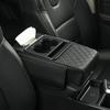 Car Central Armrest Storage Pad with Tissue Box & Cup Holder