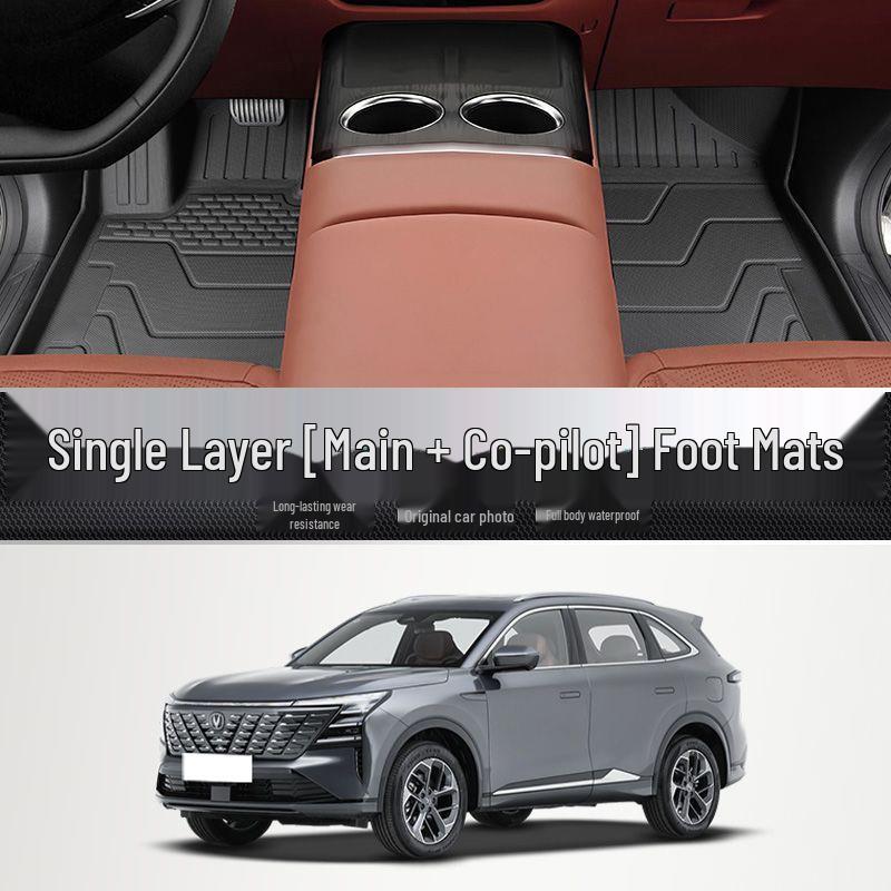 Changan CS75 PLUS TPE Full Surround Floor Mats & Trunk Mat Set 2025 Changan CS75 Plus