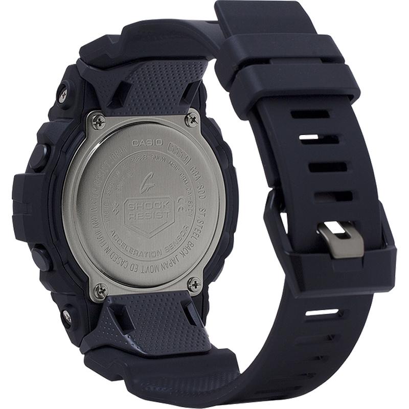 Casio G-SHOCK Smart Step Finder Mobile Phone Smart Bluetooth Connection LED Light Quartz Movement Resin Strap Japanese and Korean Watch GBA-800SF-1A