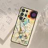 Wassily Kandinsky Abstract Artistic Case For Samsung Galaxy S23 S22 Ultra S8 S9 S10 Note 10 Plus Note 20 S21 Ultra S20 FE Fundas