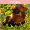 Adorable Miniature Plush Camel Keychain Soft Stuffed Animal Toy Cute Doll For Kids