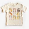 Cute Hamster Toddler T Shirt Little Hamsters Boho Natural Kids Youth Shi
