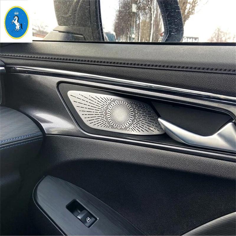 Silver Auto Storage Box / Door Stereo Speaker / Handle Bowl Panel Cover Trim For Haval Jolion  - 2024 Interior Accessories