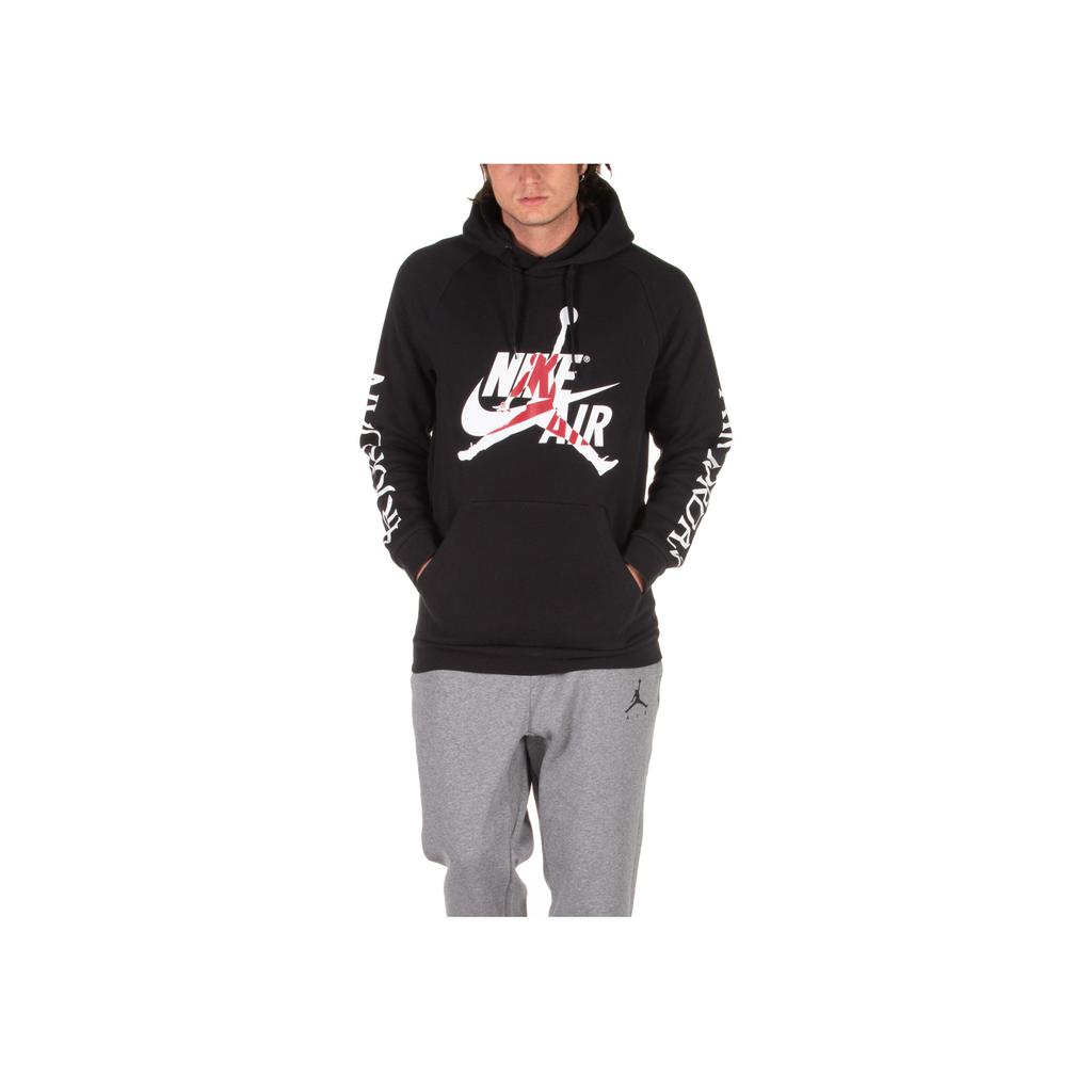Jordan Jumpman Classics Graphic Hoodie Men Hoodie Black BV6010-010