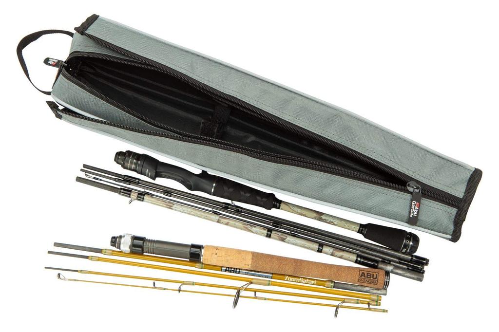 AbuGarcia Semi Hard Pack Rod Case Woodland Camo 55-90