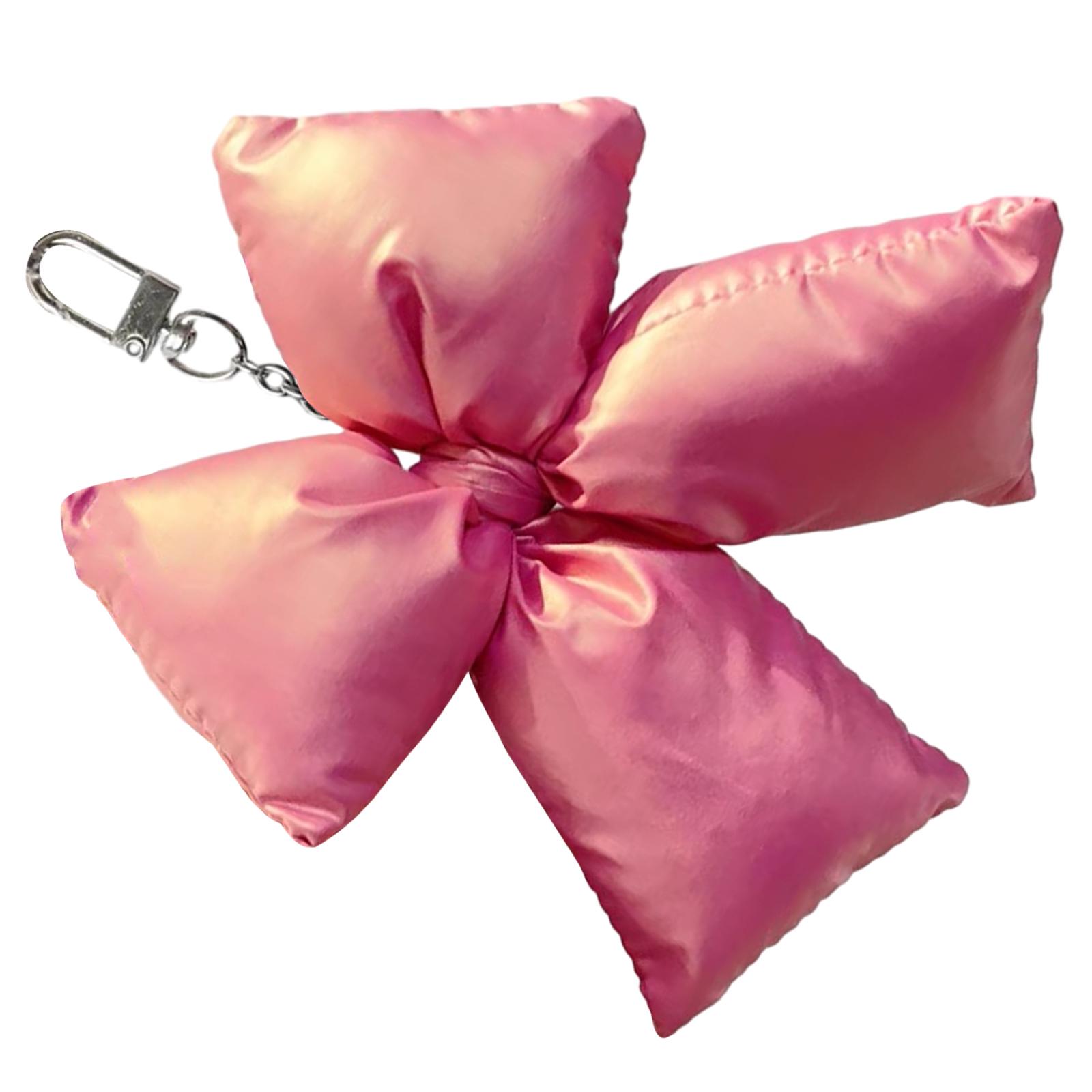 Стильный брелок для ключей с бантом — фото 3