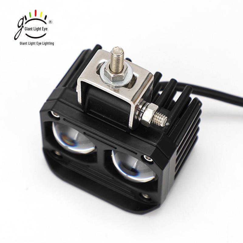 High Brightness Electric Motorcycle LED Headlight with Lens for Improved Visibility