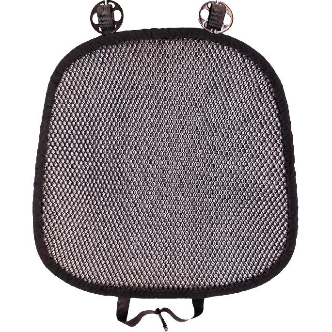 YUNZLAN Breathable 3D Air Mesh Car Seat Pad,Summer Cool Chair Seat, Car Seat Pads, Home Office Chair, Wheelchair 20" X 20" (Black, 1 Pack Seat Pad)