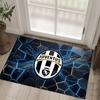 Juventus FC Design Crystal Velvet Carpet Cozy Non?Slip Printed Rug For Bedroom Living Room Entrance