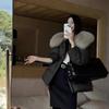 Yuyan big fur collar waist down jacket women's winter new thermal jacket popular duck down