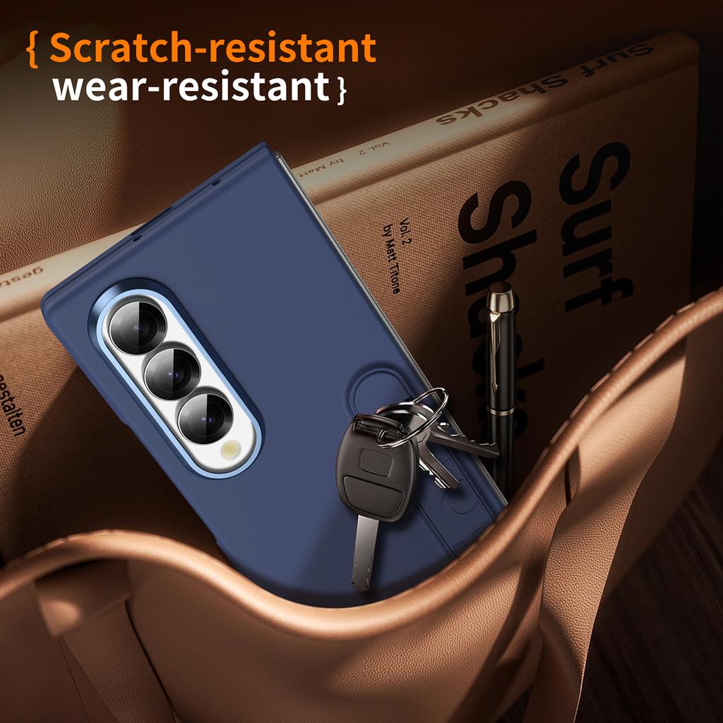 For Samsung Galaxy Z Fold4 5G Case Kickstand Hard PC Phone Cover (without Screen Protector)