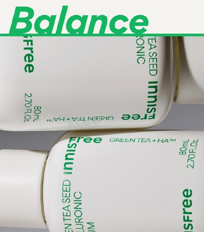Innisfree Grünteesamen-Hyaluronsäure-Serum 80 ml