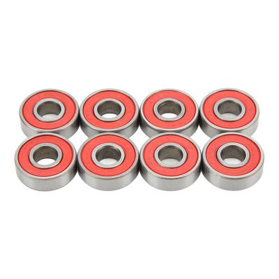 8Pcs 608RS ABEC 9 Ball Bearing Carbon Steel Sealed Skateboard Bearings 8x22x7mm for Roller Skates