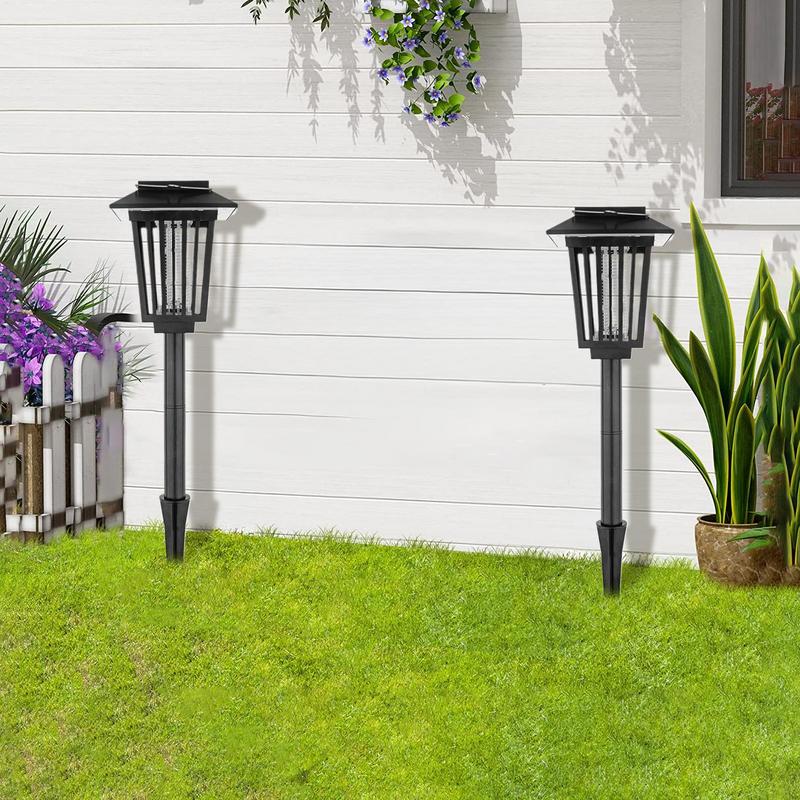 

Solar Pathway Lights 2X Outdoor Solar Path Lights With Fly Protection Camping Gathering Decorative Lamp Weatherproof For Walkway China Mainland