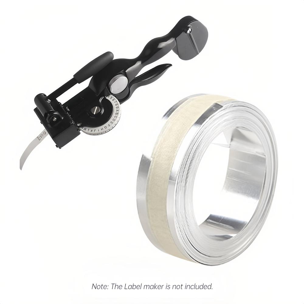 Aluminum Metal Label Maker Practical Manual Embossing Tape Embossing Label Tape  Label Makers