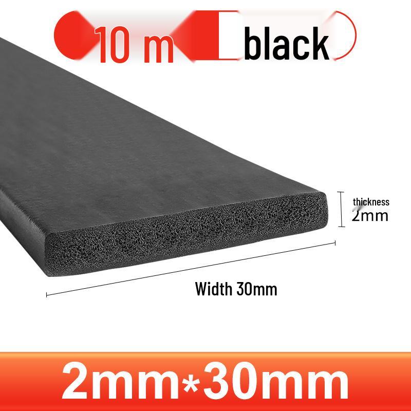 Striscia Sigillante in Schiuma di Gomma EPDM: Durevole, Resistente all'Usura per Scatole Elettriche e Porte di Armadi