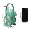 M-Candy Tote Bag Soft Felt Storage Basket Easter Gift Bag 3d Bunny Bag For Gifting Egg Hunt Easter Party