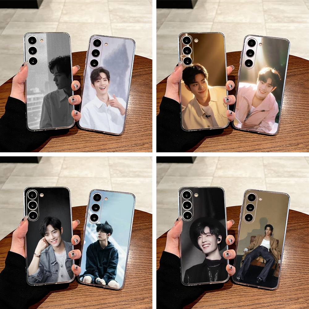 X-Z-Xiao- Zhan Clear Phone Case for Samsung Galaxy A71, A70, A52, A51, A40, A30