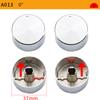 2 pezzi 8mm Lega di alta qualità Materiale Interruttori Rotativi Manopola Rotonda Fornello a Gas Bruciatore Forno Parti per Cucina Maniglie Per Fornello a Gas