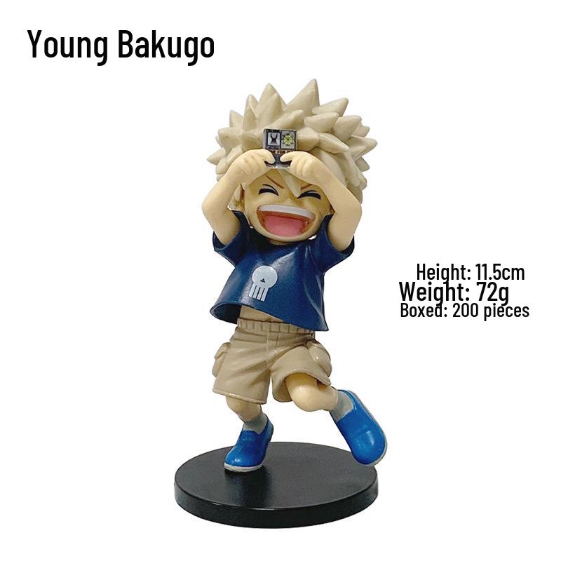 My Hero Academia Izuku Midoriya & Katsuki Bakugo Childhood Figurine Set