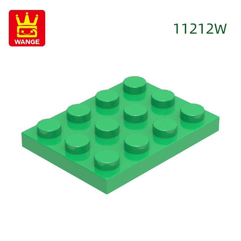 Non-Toxic 61Pcs/Lot 11212W Plate 3 X 4 Building Block Moc Color Accessories Compatible With Brick Diy Children'S Toy Assembly Parts