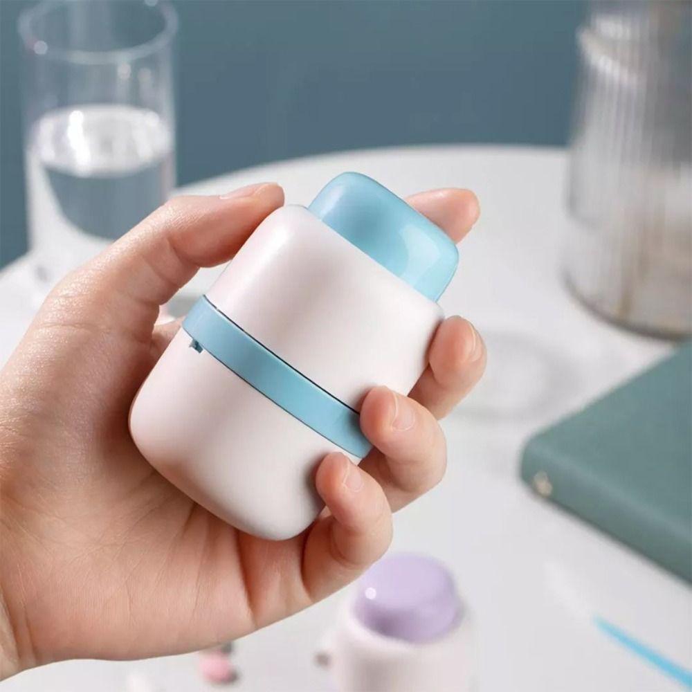 Medicine Boxes 2-in-1 Pill Box Plastic Empty Pill Cutter Portable Waterproof Pill Organizer Case Household