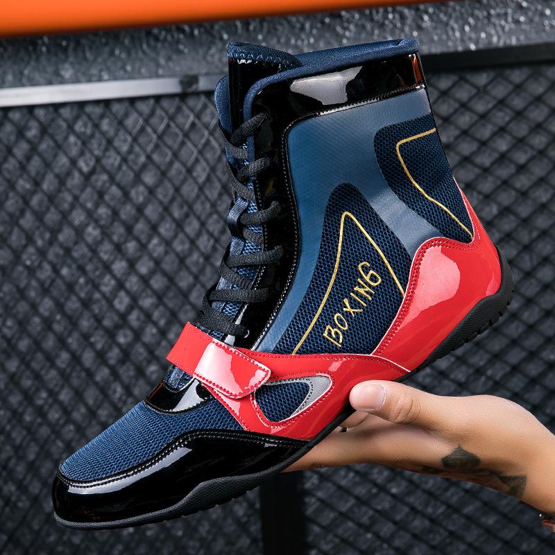 Unisex Non-slip Boxing and Wrestling Shoes - Lightweight, Wear-resistant, Anti-fall Design