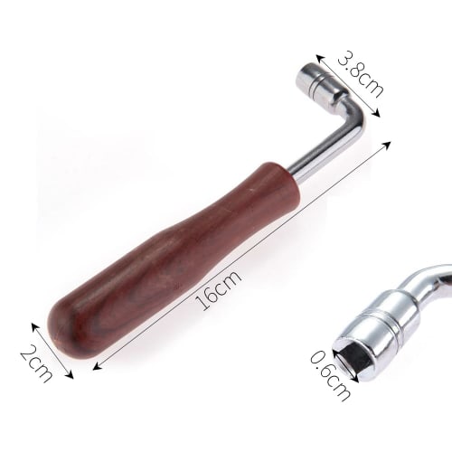 Tuning Hammer, Piano Tuning Wrench, L-Shaped Wrench, Adjusts Tone, Compact and Portable Piano Tuning Tool for Koto and Piano (style1)