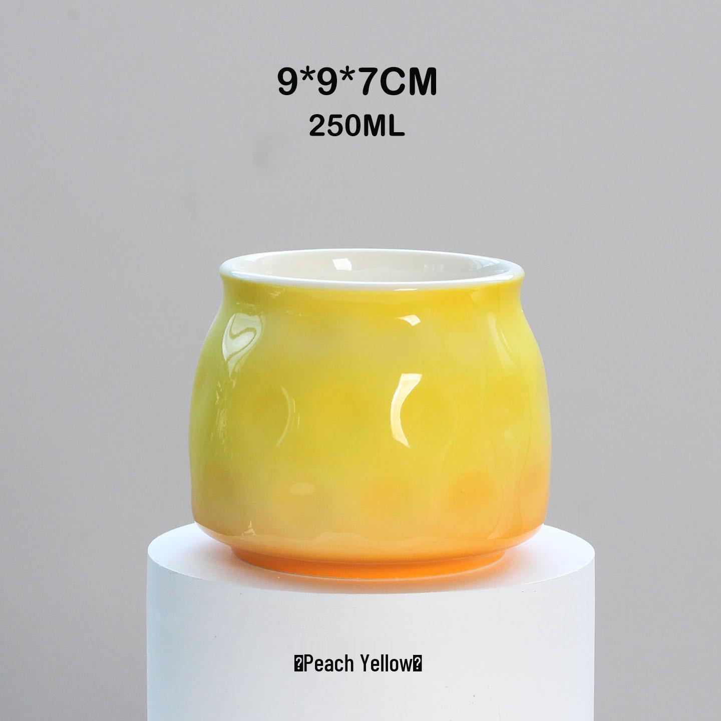 Underglaze Dual-Tone 250ML Ceramic Coffee Tasting Cup 250ml