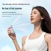 X699 High-Speed Portable Handheld Fan: USB Rechargeable, Mini Pocket-Sized with Powerful Wind.