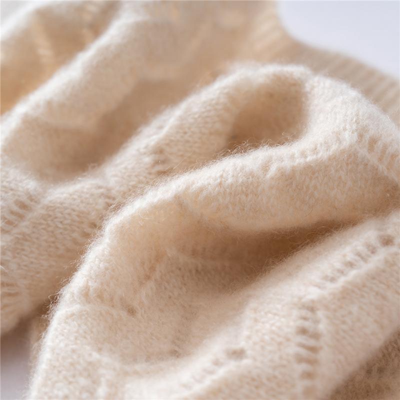 Reiner Kaschmirschal für Damen, High-End-Stil, kleine Größe, Winterwärme und Kälteschutz, Nackenschutz und Nackenabdeckung