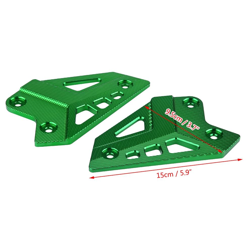 Motorcycle Footrest Foot Peg Protector Heel Protective Cover Guard for  900 2017 Black