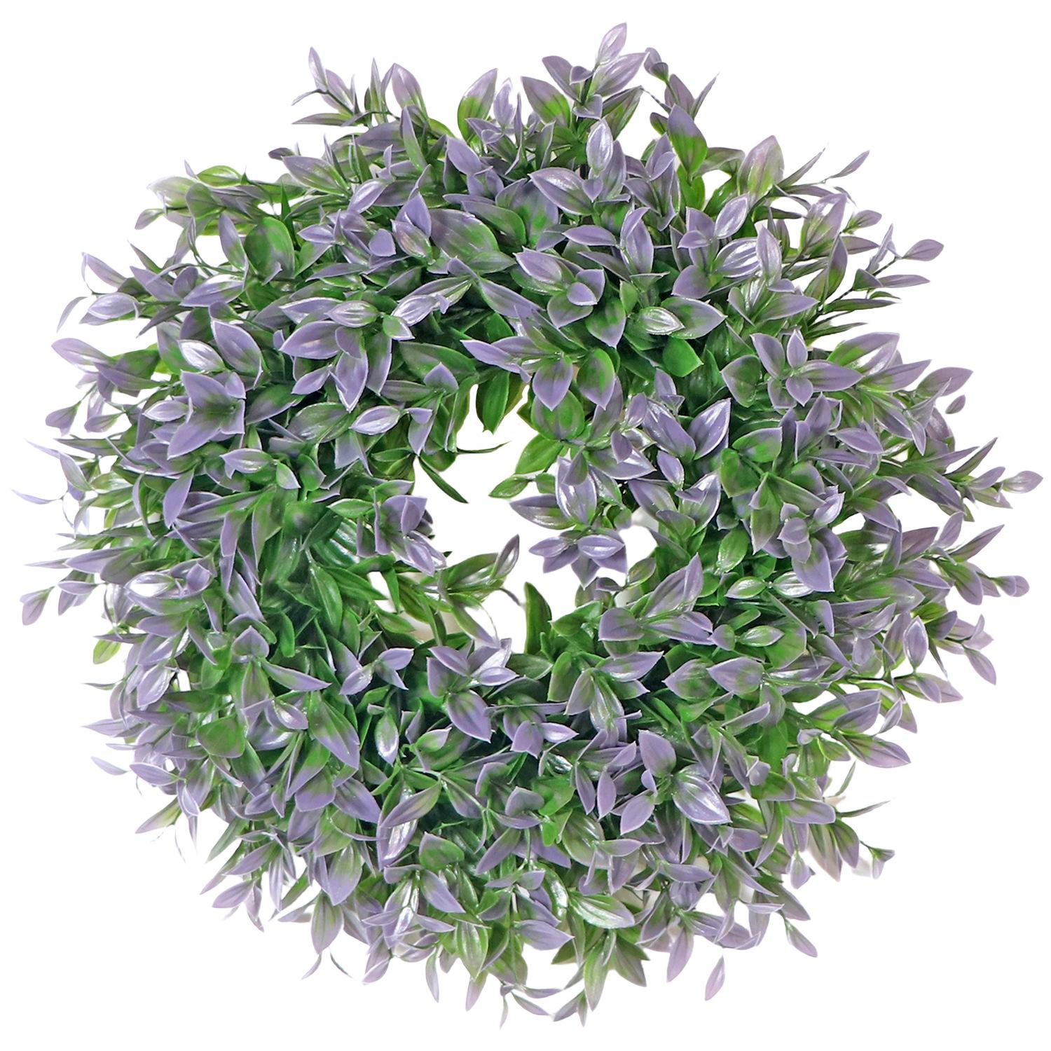 

Искусственный венок из листьев эвкалипта, ПЭ материал, искусственный цветок, имитация растения, для уличной вечеринки, мероприятия, украшения сада