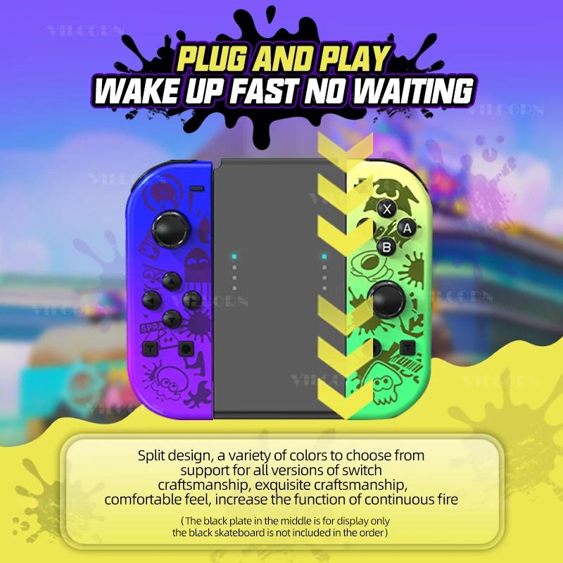 Wireless Controller For Nintendo Switch NS OLED Gamepad Joystick Dual Vibration Wake Up Bluetooth 6 Axis Gyro L/R Handle Joypad
