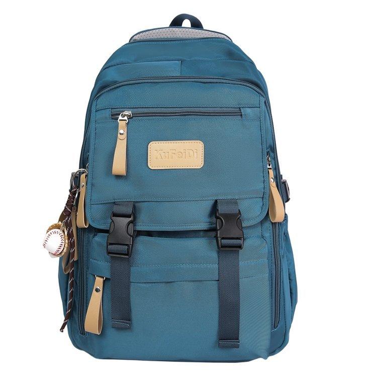 Schoolbag female ins Mori versatile college student junior high school high school student 34th 5th 6th grade large capacity backpack
