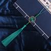 Full Bloom Round Moon Tassel DIY Handmade Hanfu Bag Pendant Cheongsam Ornament