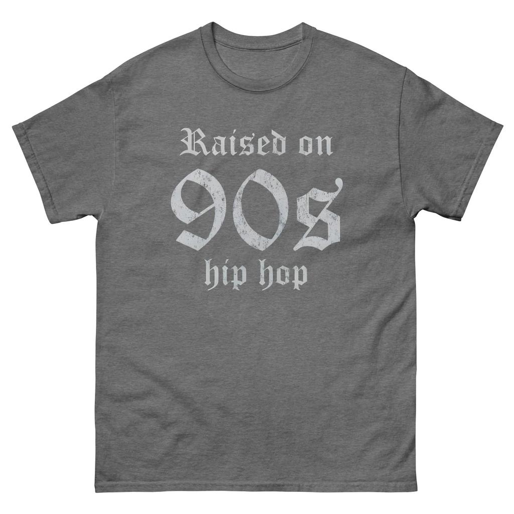 2025 Summer 90s Hip Hop Shirt – Vintage Rap Music Breathable Tee Cotton Printed Breathable Leisure Adults and Children T-shirt