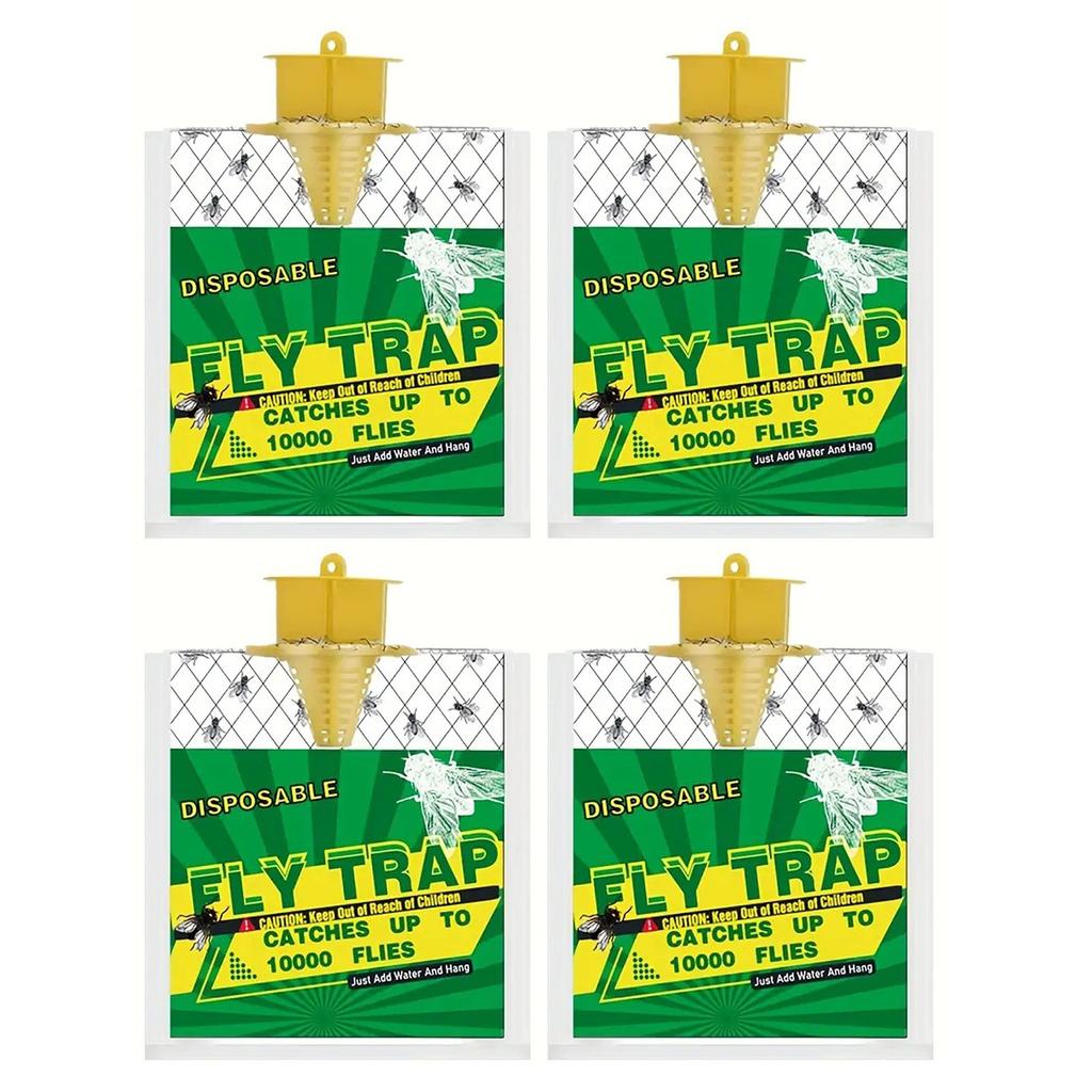 Einweg-Fliegenfalle für den Außenbereich, tragbar, leistungsstark, für den Bauernhof