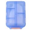 Medicine Box Medicine Case Plastic Waterproof 10 Compartments Buckle Lock Weekly Portable Medicine Container