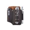 VIPERADE PJ15 EDC Leather Sheath, Flashlight HolsterPocket Knife SheathTactical Pen SheathLeatherman Multi Tool Sheath, Leather Sheath with Knife