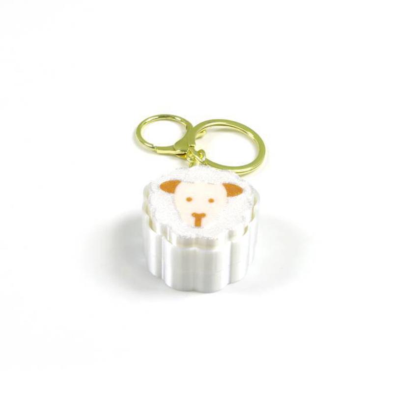 Animal Keyboard Toy Keychain Party Stress Relief Diy Fidget Button Keycap Fidget Keychain Keyboard Keyring Toys Finger Keyboard Sheep