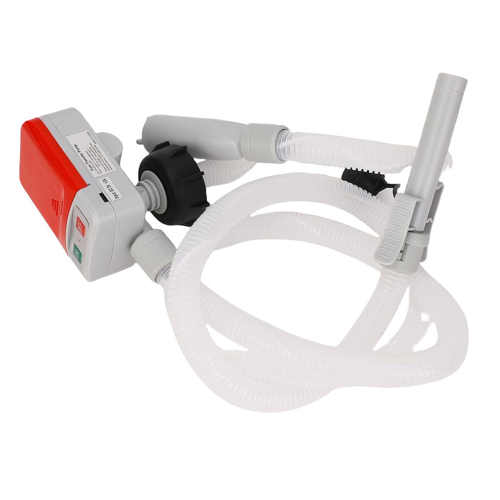 Fuel Transfer Pump 3.2GPM Battery and USB Type C Powered Automatic Stop Liquid Fuel Transfer Pump with 51in Discharge