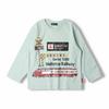 [Children's Clothing] Moujonjon (Moojeongjeong) Meitetsu Railway Crossing Machine Print T-Shirt 100cm-130cm F50805