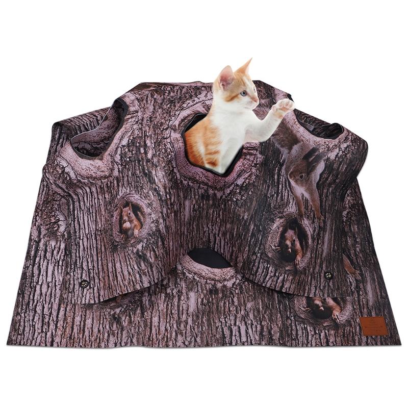 cat activity play rug