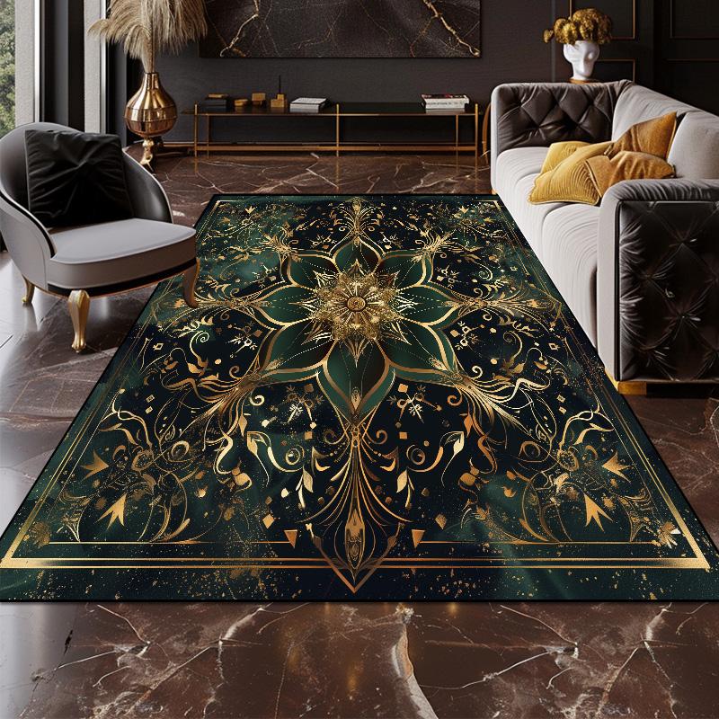 Persian Style Large Carpet for Living Room Decoration Luxury Washable Coffee Table Floor Mat Bedroom Non-slip Rugs 200x300cm
