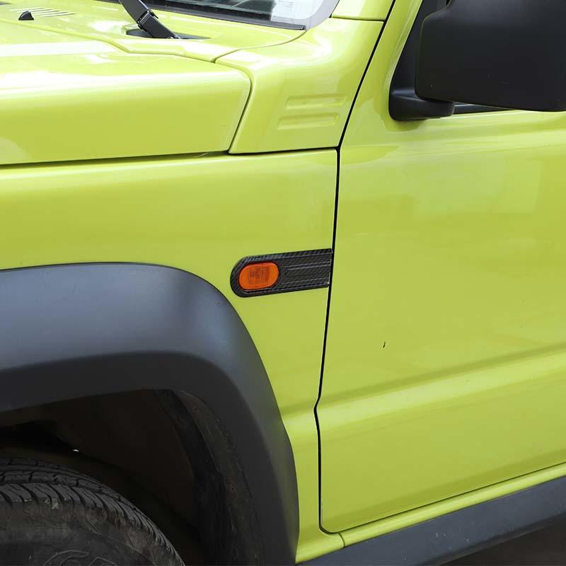 Car Fender Turn Signal Light Lamp Decoration Protective Cover For Suzuki Jimny 2019 Up Car Exterior Accessories