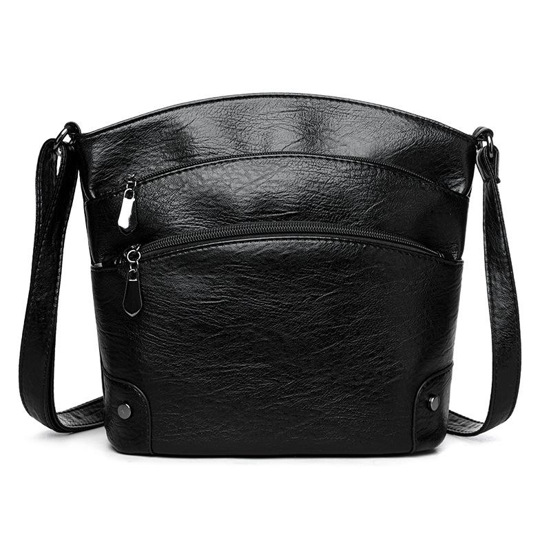 Crossbody Bag Large-capacity Bucket Bag Women's Single-shoulder Bag Middle-aged Mother's Bag